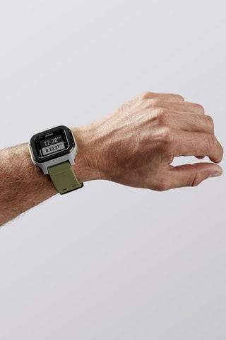 Montre digitale à quartz en silicone Regulus Expedition - Chronographe et GMT - Kaki