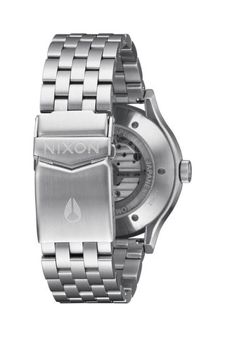 Montre à quartz en acier Spectra - Argenté et bleu