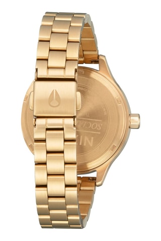 Montre à quartz en acier inoxydable Optimist - Doré