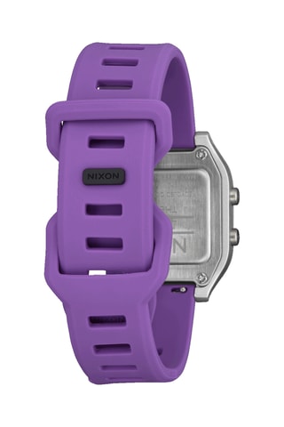 Montre digitale en silicone Ripper - Violet et argenté