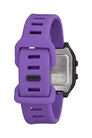 Montre digitale en silicone Ripper - Violet et noir
