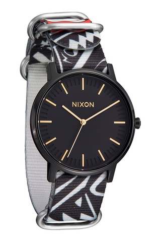 Bracelet montre Rolling Stones - Noir et blanc