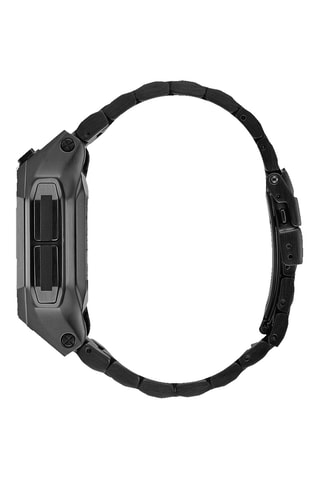 Montre digitale en acier Regulus SS - Noir