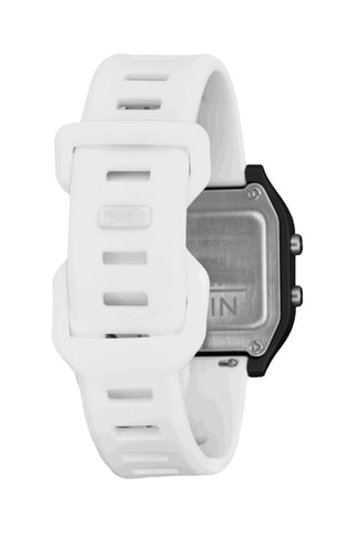 Montre digitale en silicone Ripper - Blanc et noir