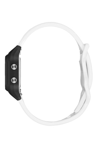 Montre digitale en silicone Ripper - Blanc et noir