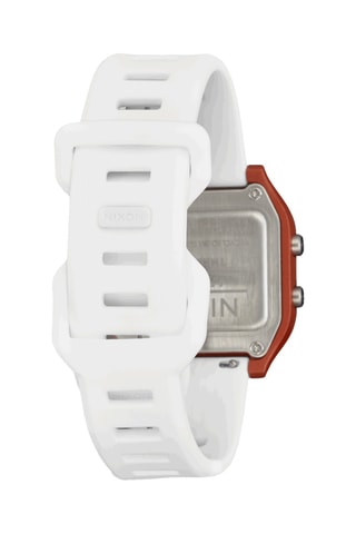 Montre digitale en silicone Ripper - Blanc et marron