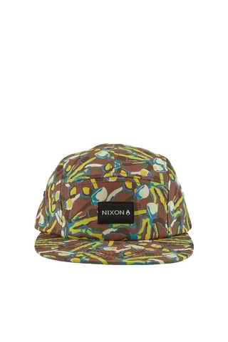Casquette Mikey Strapback - Bleu, jaune et marron