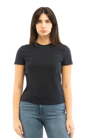 T-shirt slim - Azul-marinho