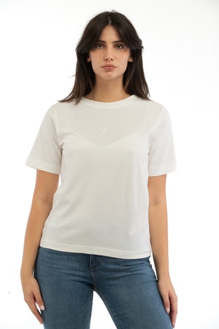 T-shirt regular - Branco