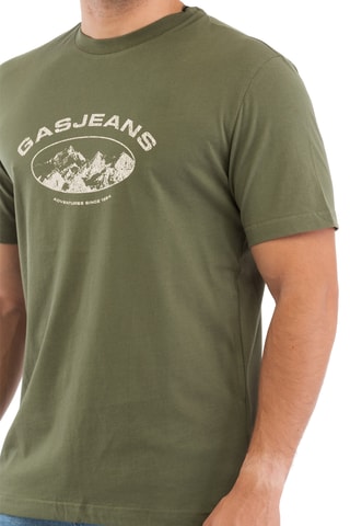 T-shirt regular - Caqui