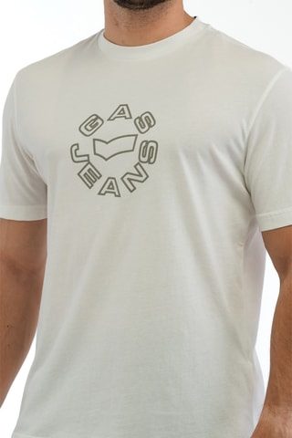 T-shirt regular - Branco