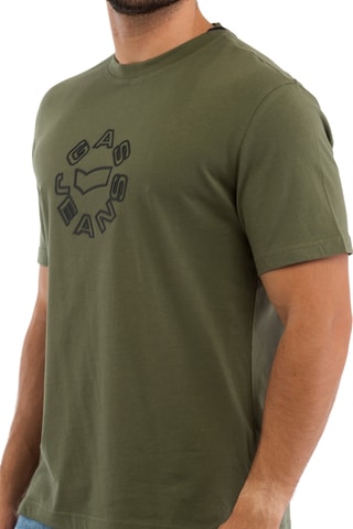 T-shirt regular - Caqui