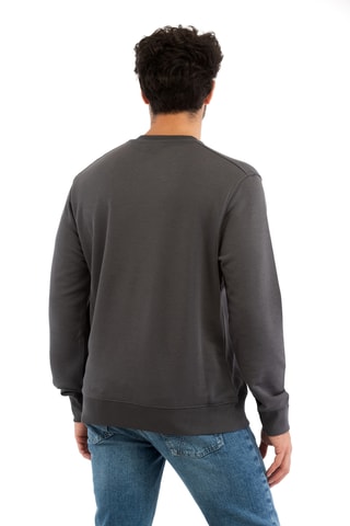 Sweat regular - Cinzento-escuro