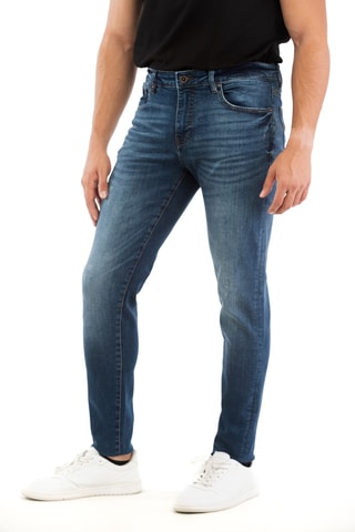 Calças de ganga skinny - Azul