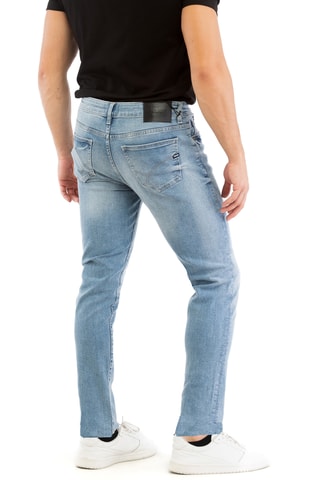 Calças de ganga skinny - Azul-claro