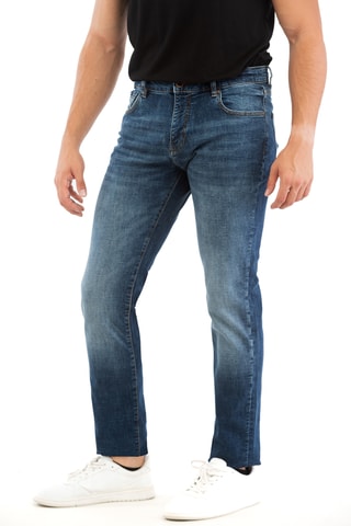 Calças de ganga slim - Azul