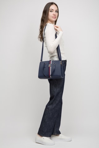 Trendy Handtas - Marineblauw