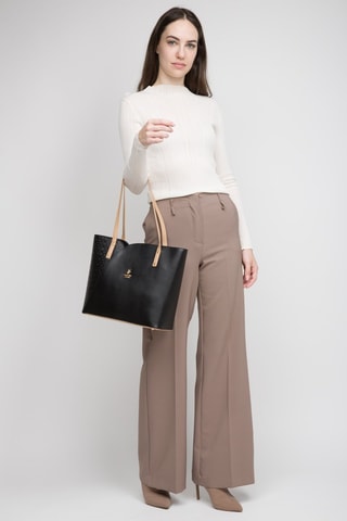 Trendy Handtas - Zwart