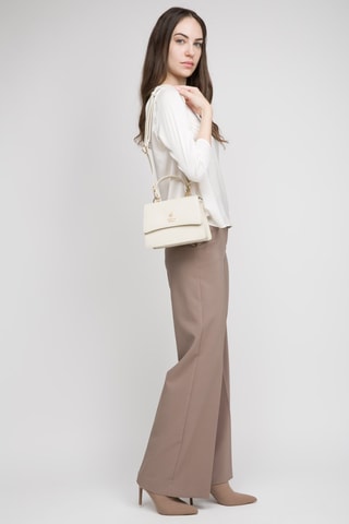 Schoudertas Beige