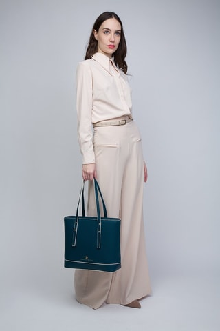 Shopper Groenblauw