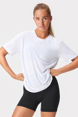 T-shirt relaxed - Branco