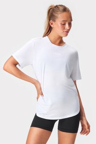 T-shirt relaxed - Branco