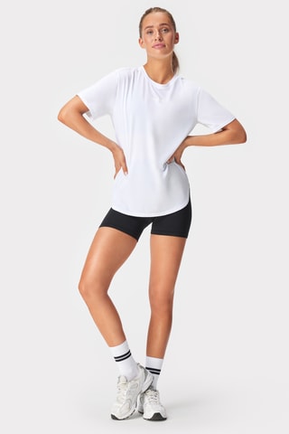 T-shirt relaxed - Branco
