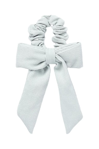 Velours Scrunchie - Lichtblauw