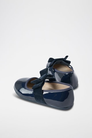 Gelakte Mary Janes - Donkerblauw