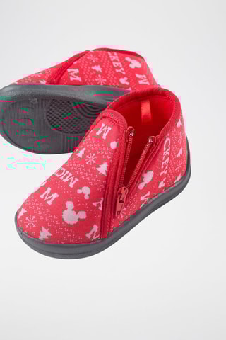 Enkellaarzen Mickey Disney - Rood