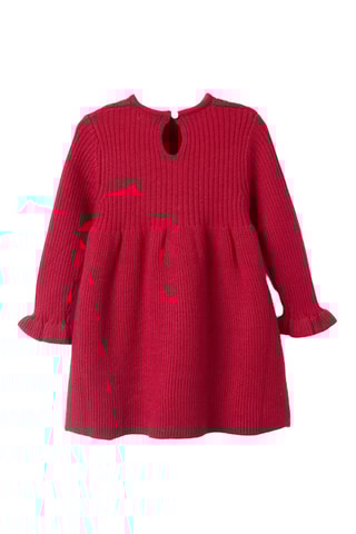 Trui-jurk - Rood