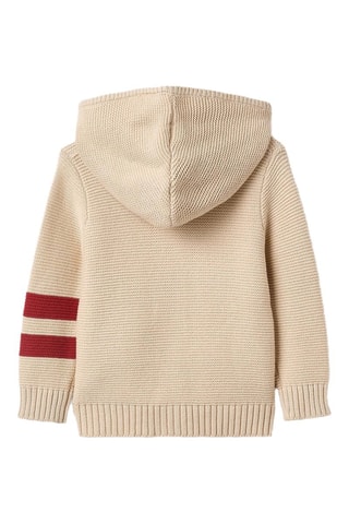 Vest met Capuchon - Beige