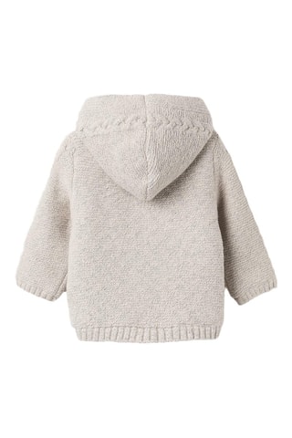 Vest met Capuchon - Lichtgrijs