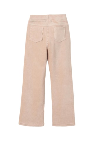 Velours Broek - Beige