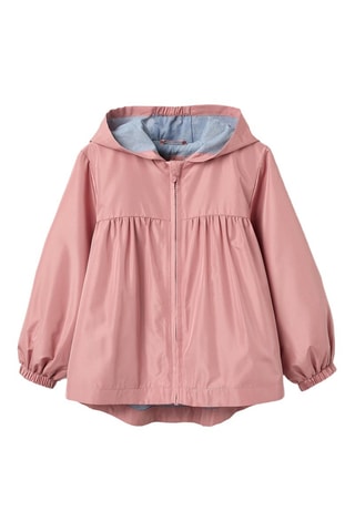 Parka met Capuchon - Lichtroze 