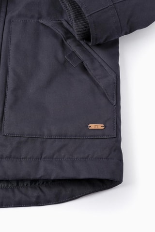 2-in-1 Parka - Donkerblauw