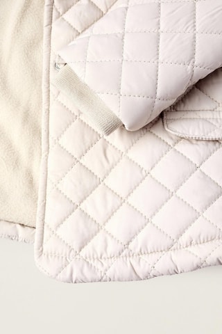 Gewatteerde Jas met Capuchon - Beige