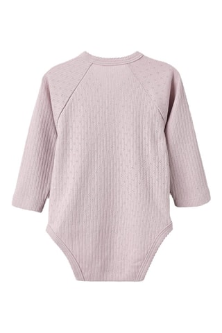 4 Rompertjes - Roze en wit