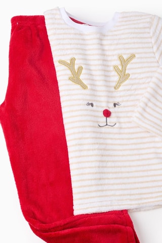 Pyjama - Wit en rood