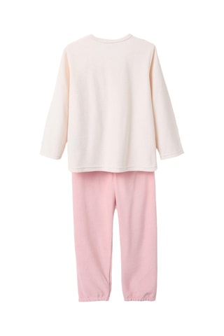 Velours Pyjama - Lichtbeige