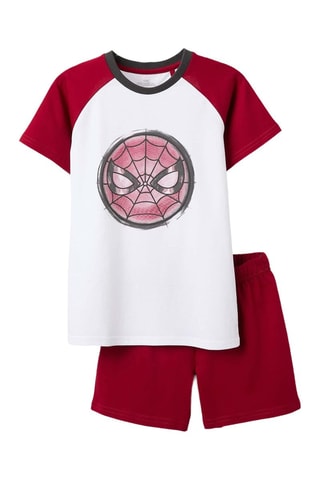 Pyjama - Wit en rood