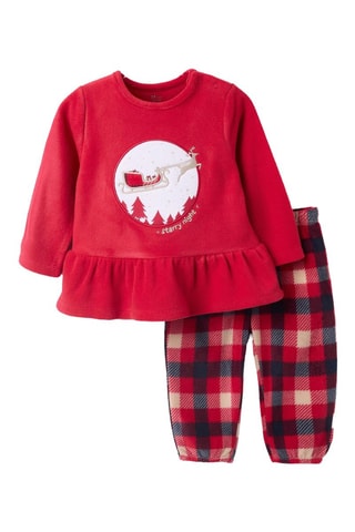 Pyjama fleece - Rood