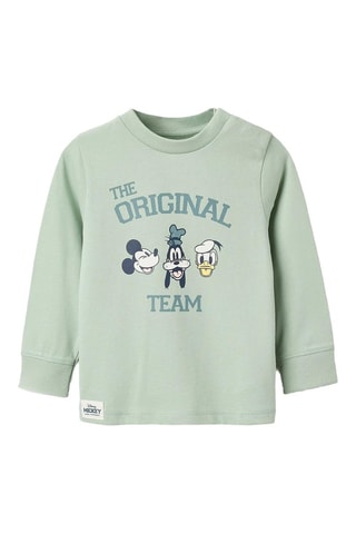 T-shirt Mickey en vrienden Disney- Lichtgroen