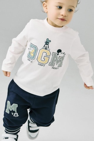 T-shirt Mickey en vrienden Disney- Lichtbeige