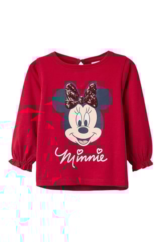 T-shirt Minnie Disney - Rood