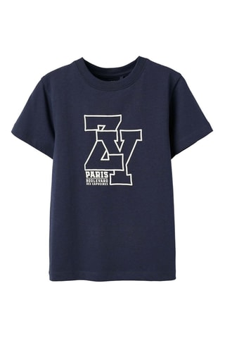 T-shirt - Marineblauw