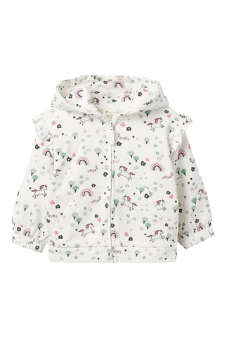Fleece Sweater met Capuchon - Lichtbeige