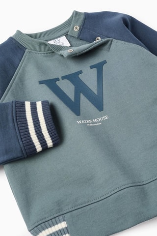 Sweater fleece - Hemelsblauw