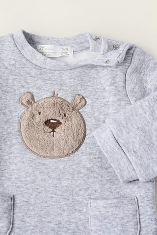Sweater - Gemêleerd Grijs