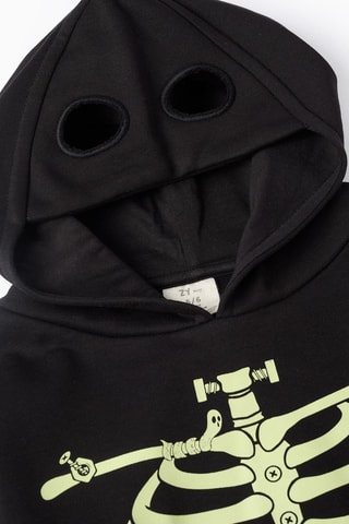 Sweater met Capuchon - Zwart
